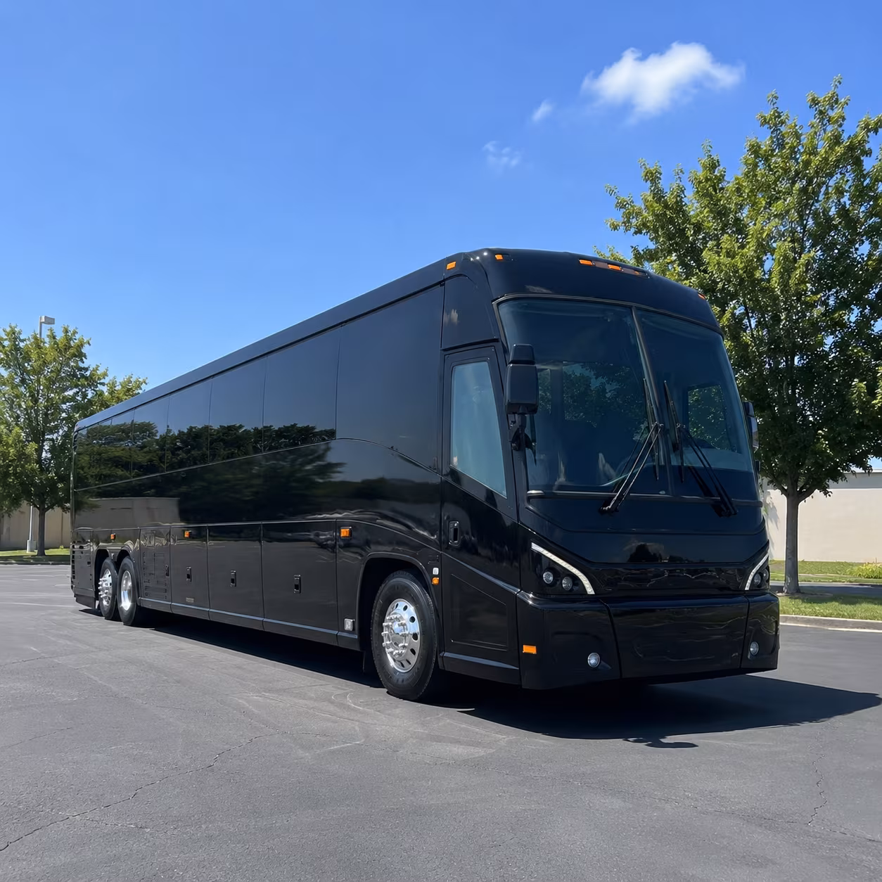fontana 56 passenger charter bus