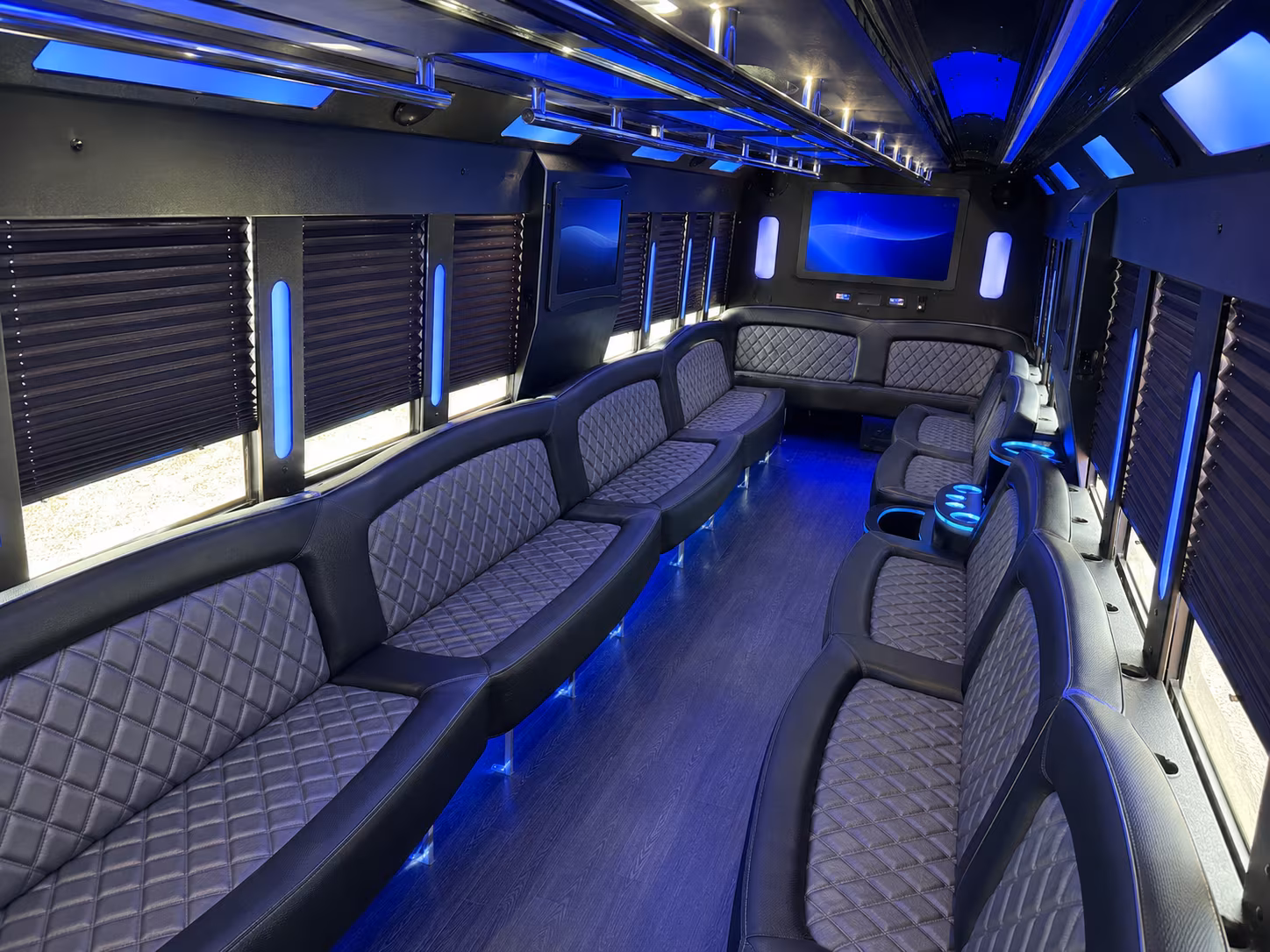 fontana auto club speedway party bus rental