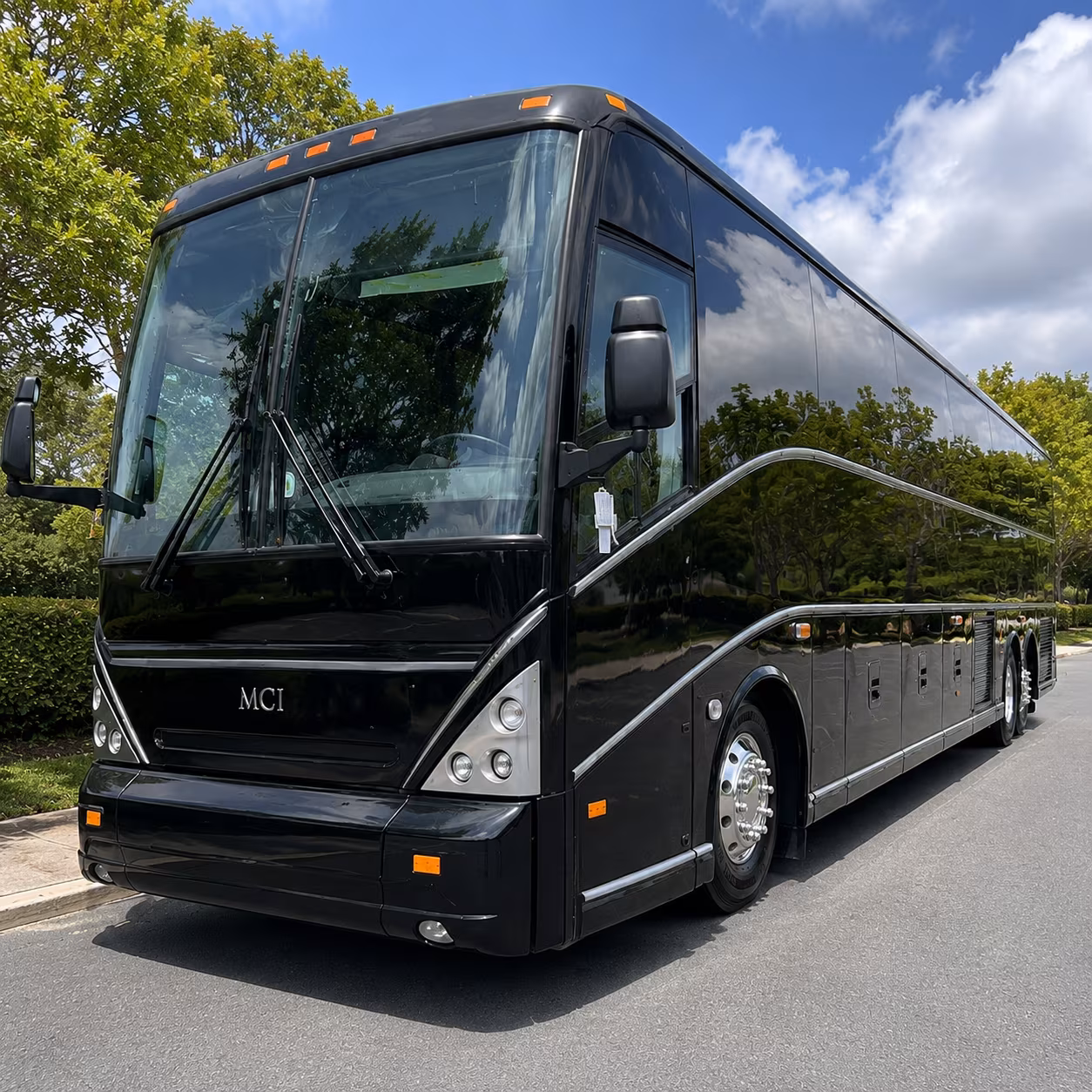 fontana convention charter bus rental