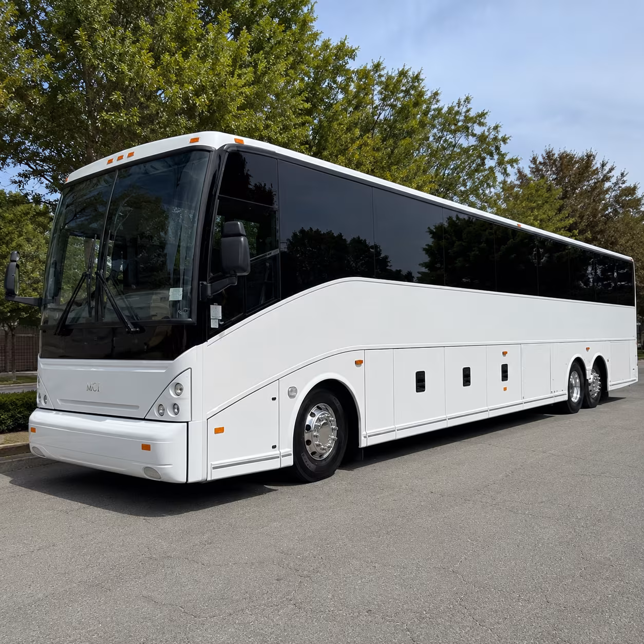 fontana government military charter bus rental