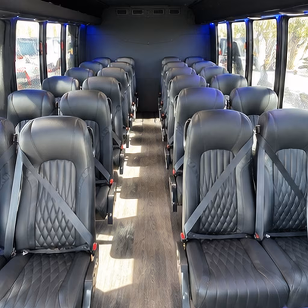 fontana religious group transportation onboard seating