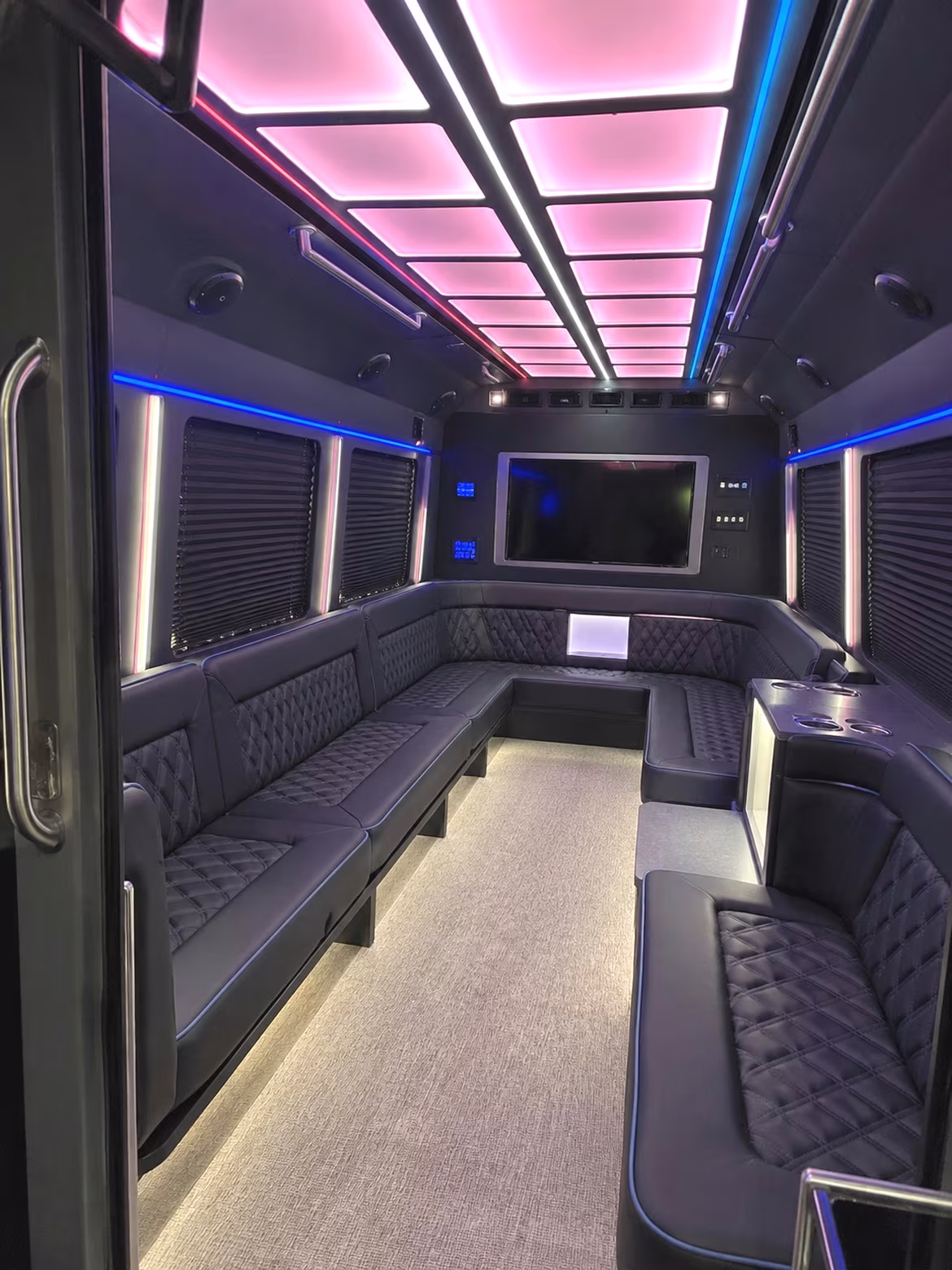 fontana sporting event party bus rental