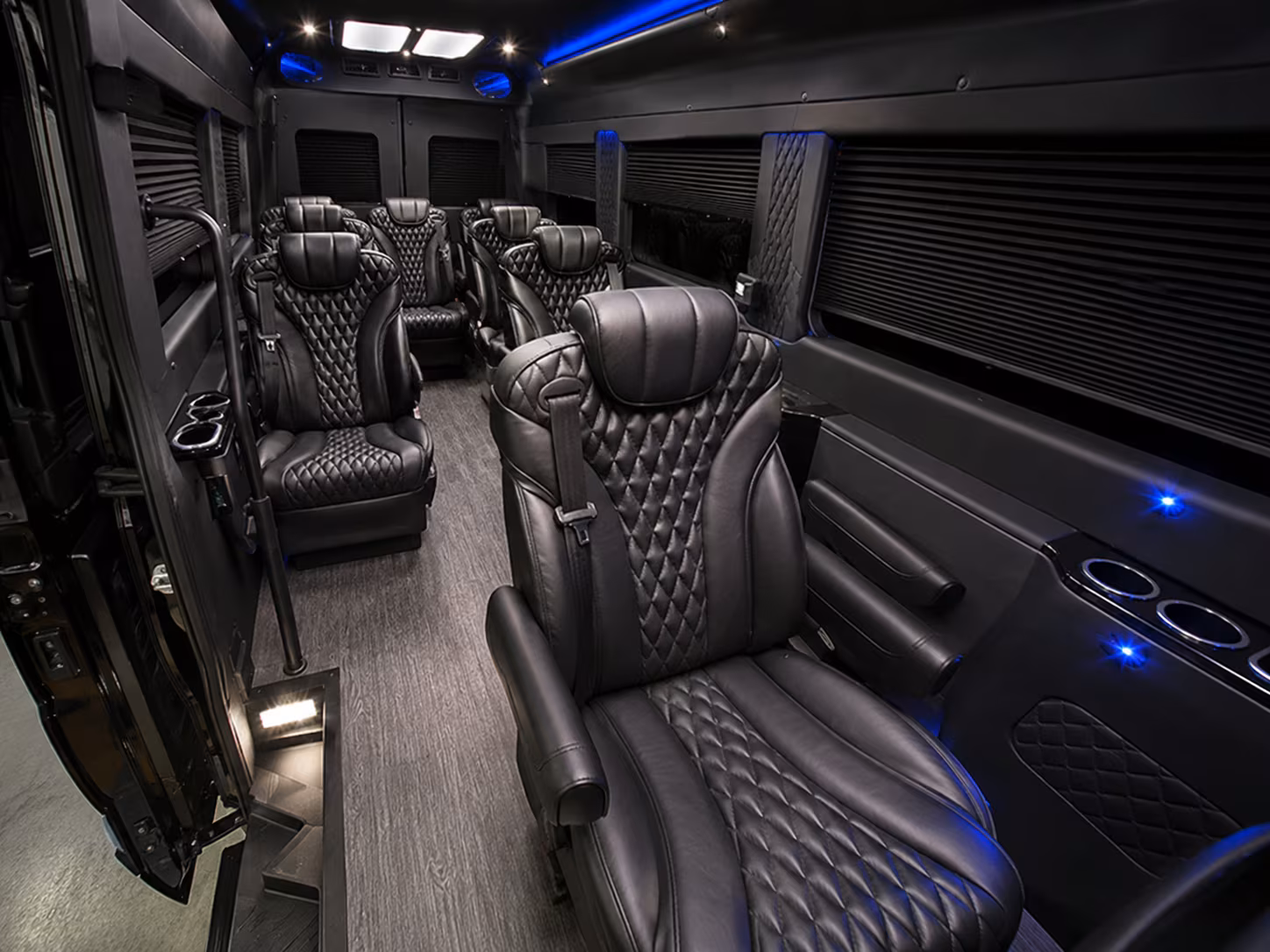 fontana sprinter van with driver interior