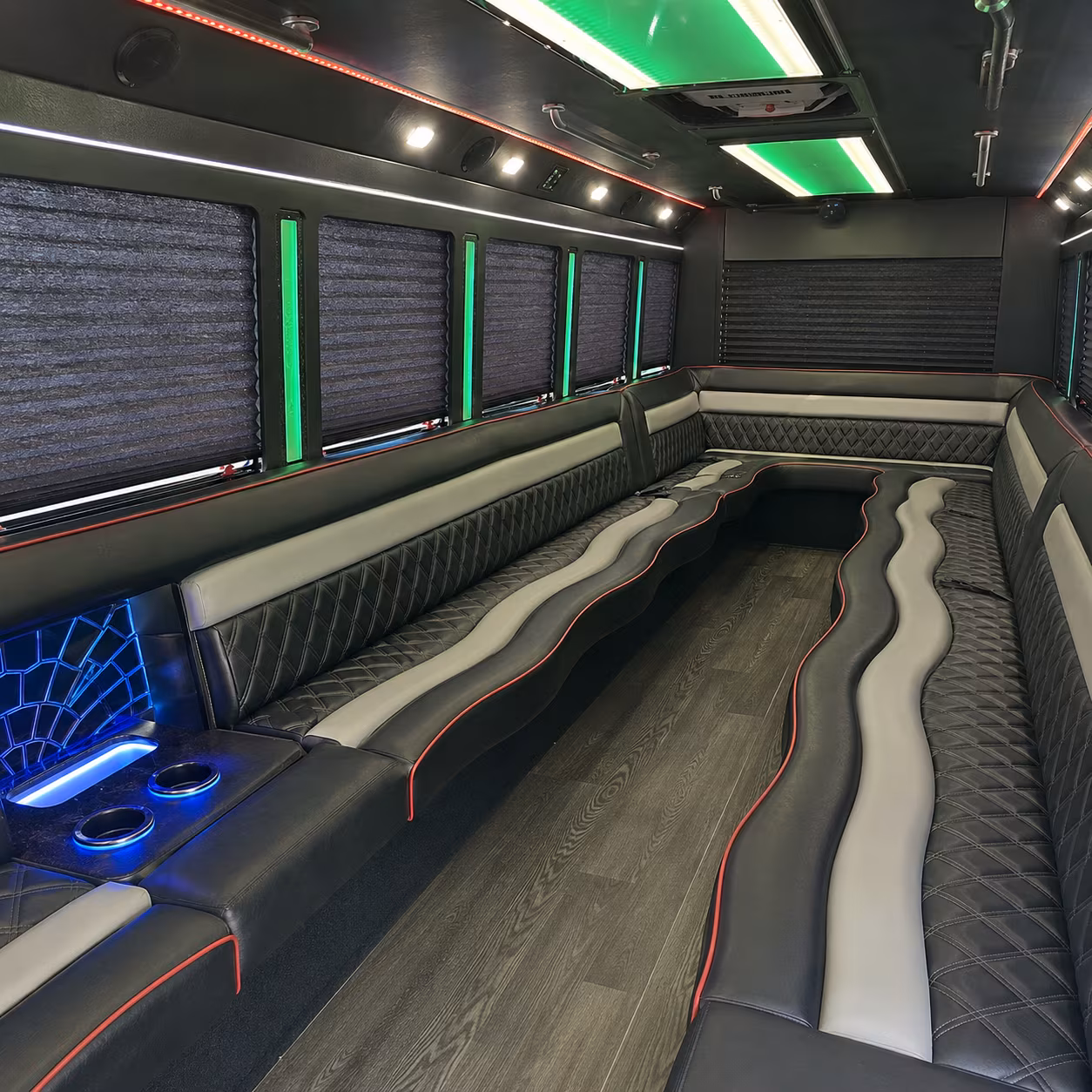 transportation buses for faith conferences and regional events near fontana